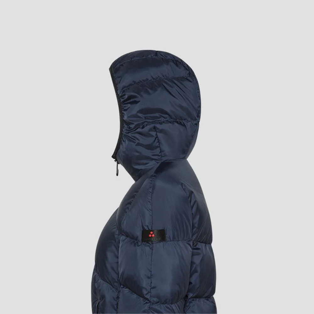 Peuterey - Manteau Carena MQN 01 avec détails contrastés - Bleu Graphite – Image 3
