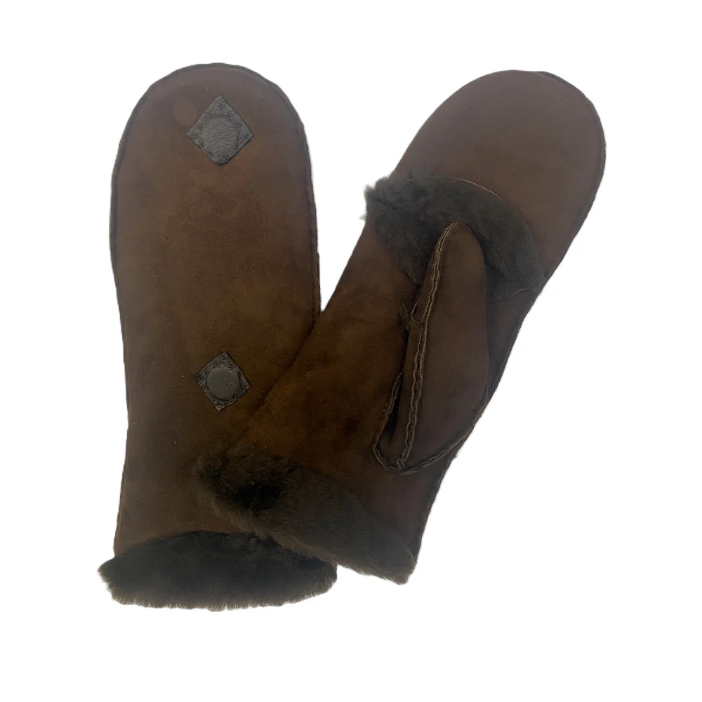 Milona - Moufles Mouton Rabat/Clip - Cappuccino – Image 4