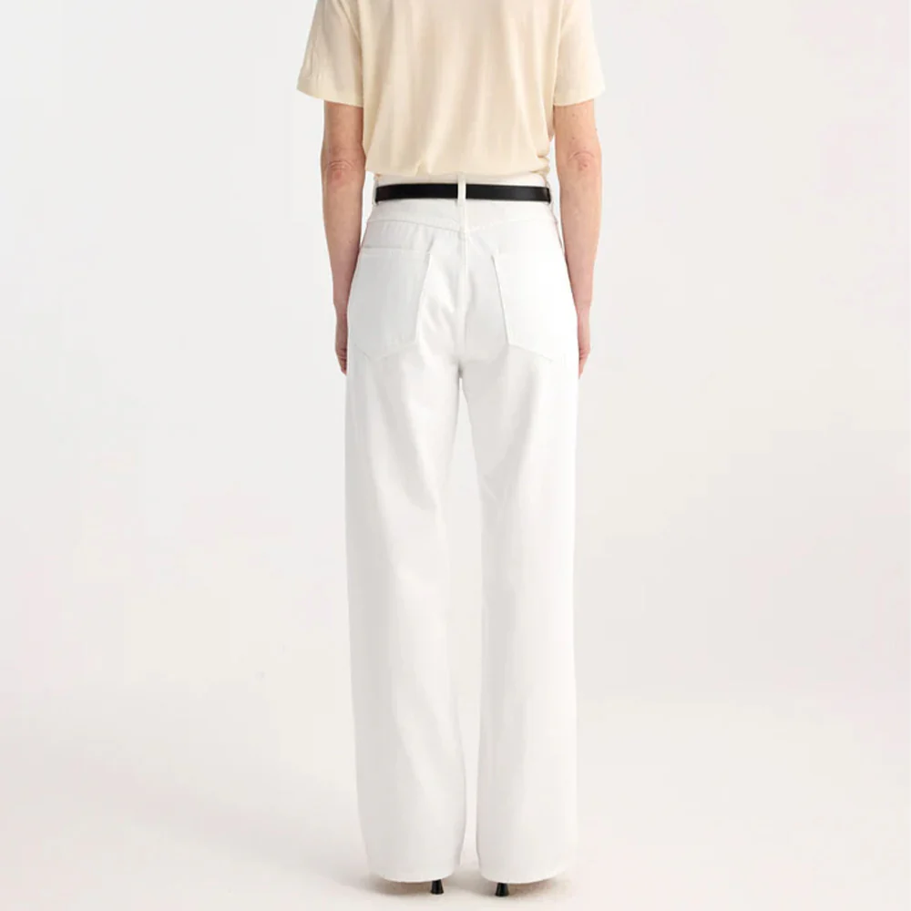 Rohe - Jeans Relaxed Fit - White Denim – Image 3