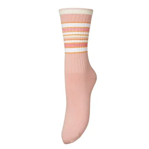Becksöndergaard - Chaussettes Hilma Cotta - Pêche