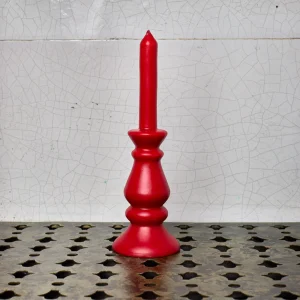 Bougie Glow rouge - Afroart