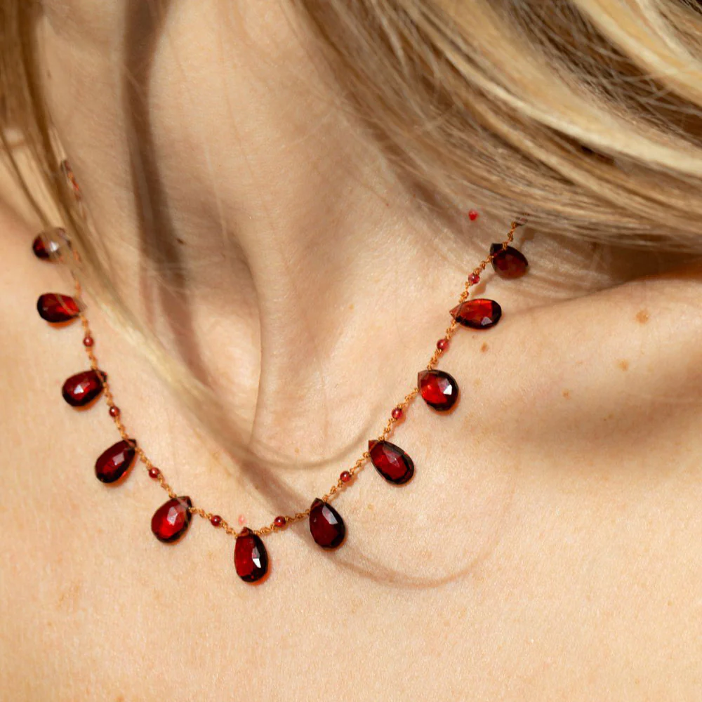 Ivarene - Collier Elston - Rouge – Image 3