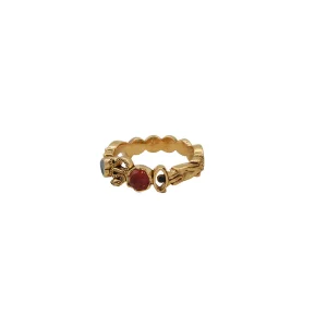LA2L - Bague Sacha Elements - Hessonite