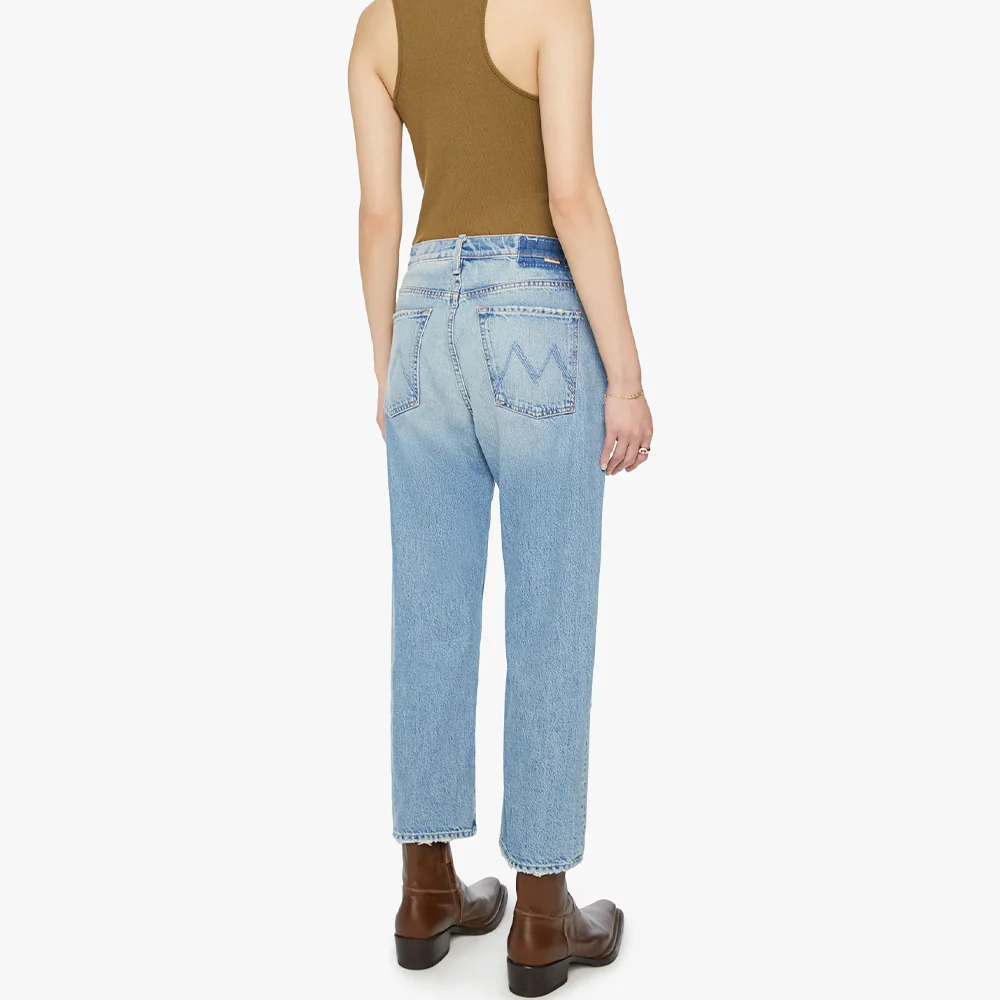 Mother - Jeans Ditcher Hover - Bleu – Image 3