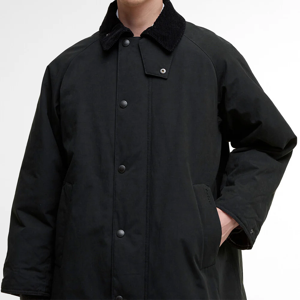 Barbour - Manteau Padded Exmoor - Noir – Image 7