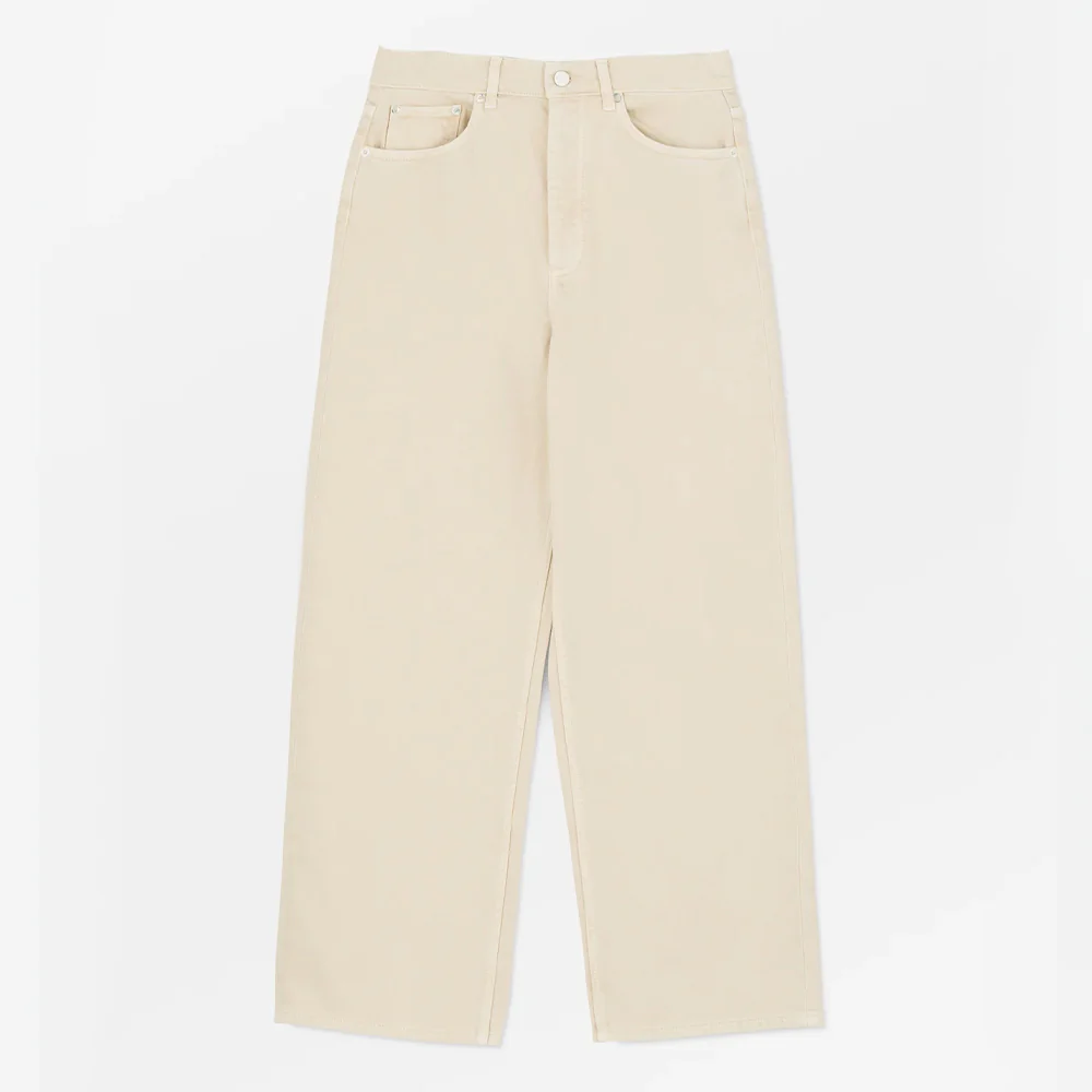 Skall Studio - Jeans Cole Baggy - Beige – Image 2