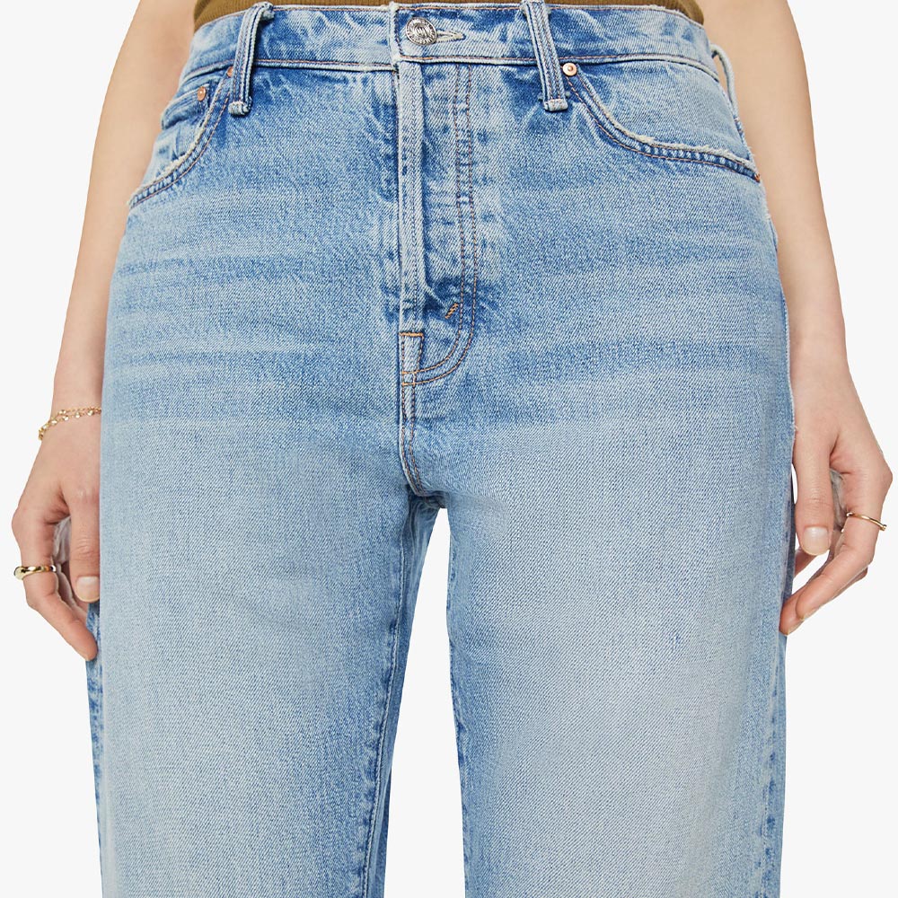 Mother - Jeans Ditcher Hover - Bleu – Image 5