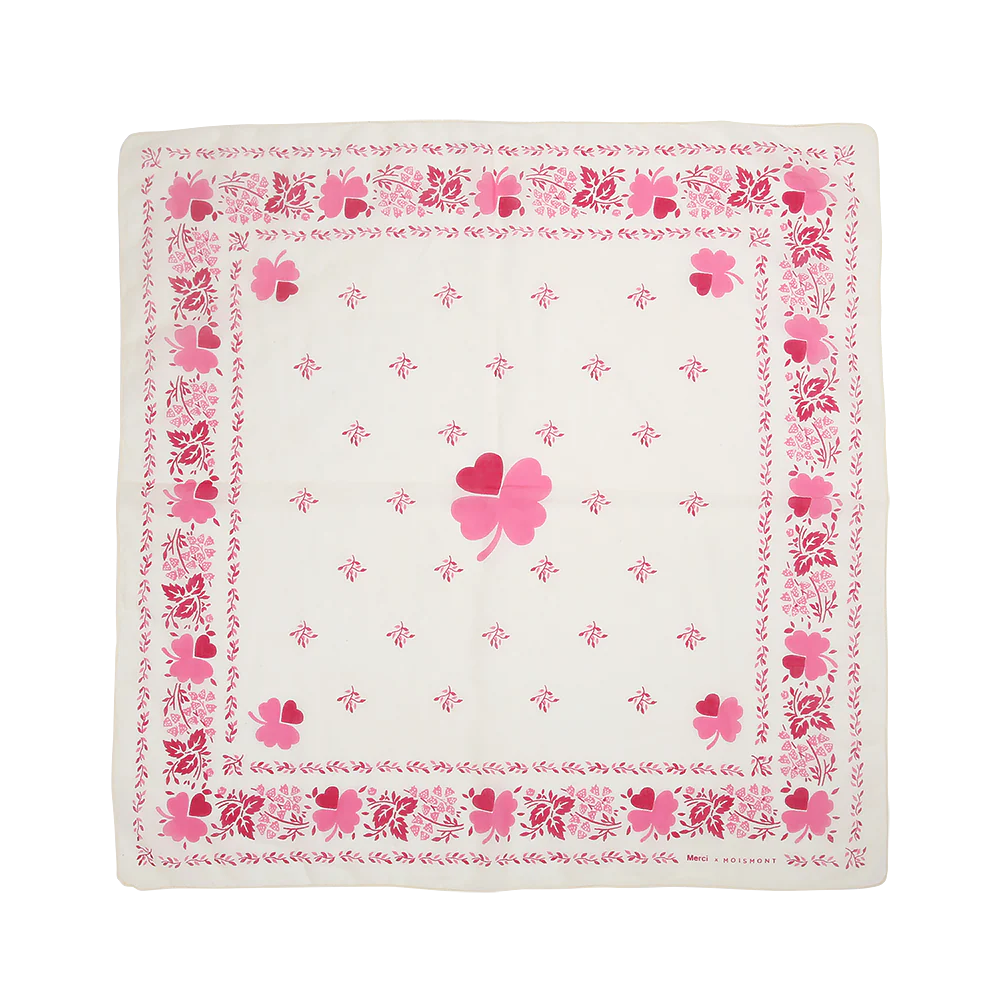 Moismont x Merci - Bandana Trèfle - Rose – Image 3