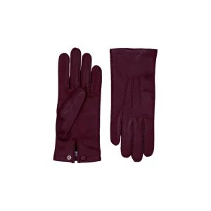 Agnelle - Gants Aude - Grenat