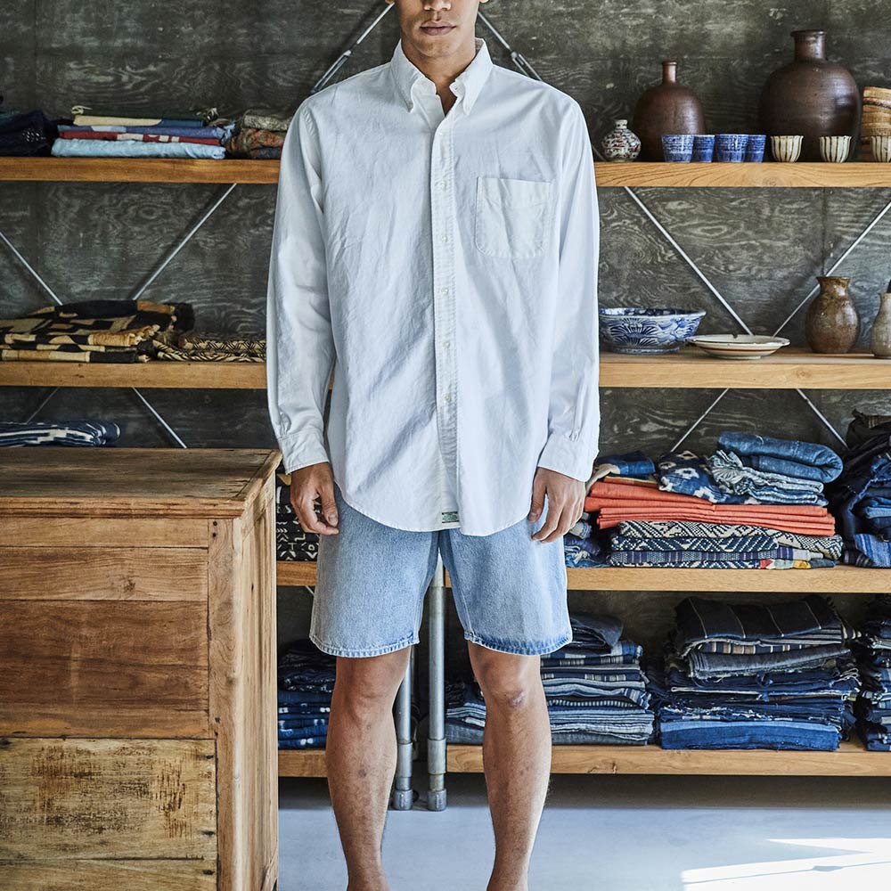 OrSlow - Chemise Oxford - Blanc – Image 2